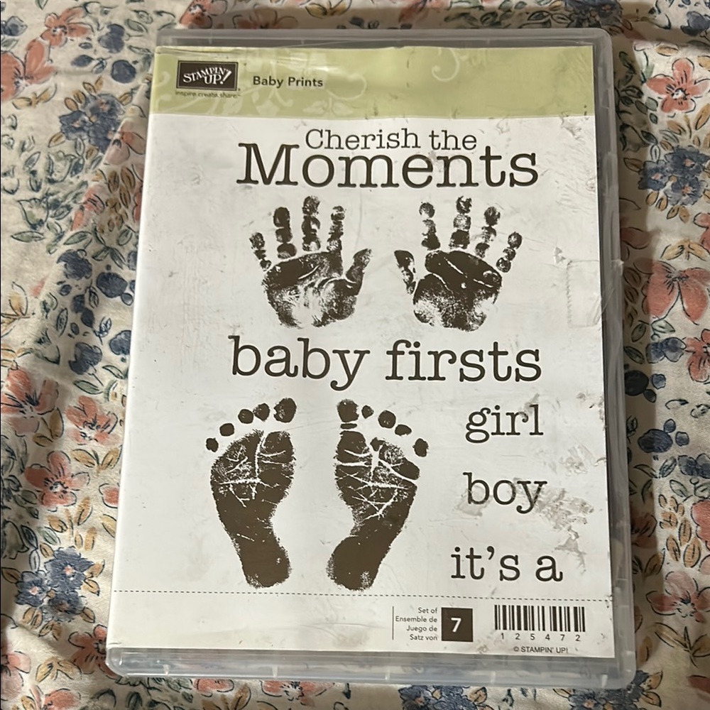 Stampin' Up! Baby Prints Stamp Set